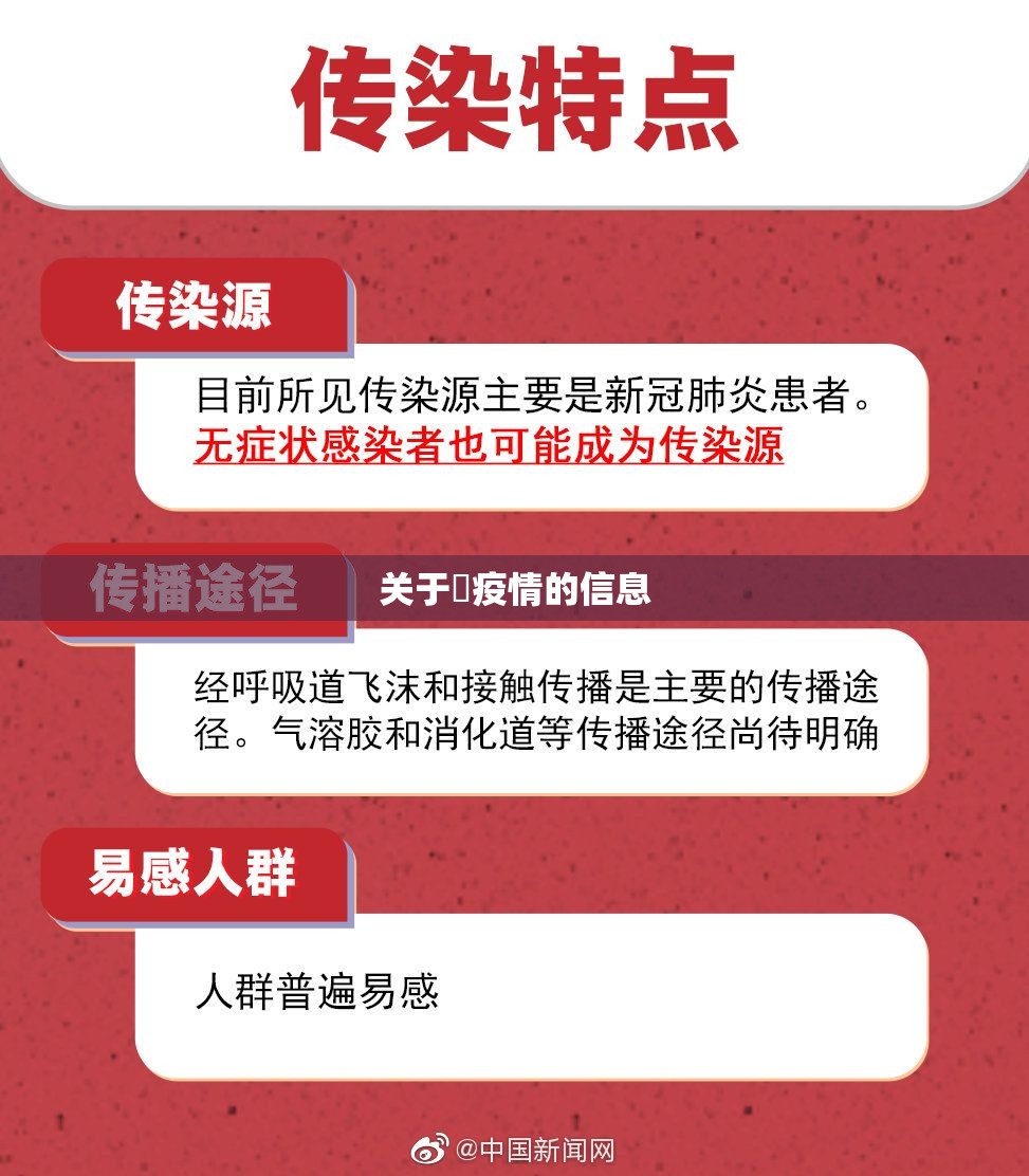 关于揾疫情的信息 关于揾疫情的信息