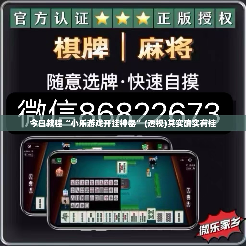 今日教程“小乐游戏开挂神器”(透视)其实确实有挂