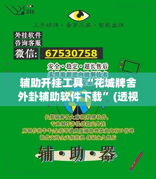 辅助开挂工具“花城牌舍外卦辅助软件下载”(透视)其实确实有挂
