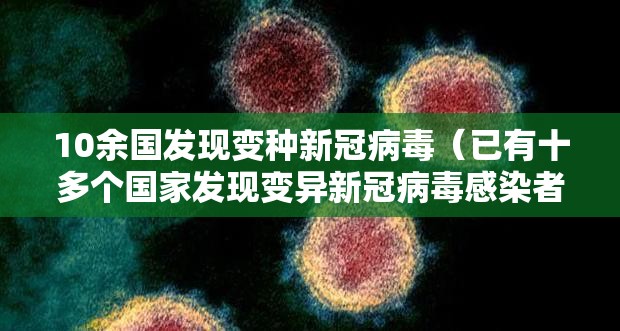 10余国发现变种新冠病毒(已有十多个国家发现变异新冠病毒感染者) 10余国发现变种新冠病毒(已有十多个国家发现变异新冠病毒感染者)