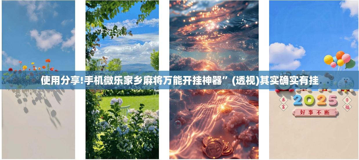使用分享!手机微乐家乡麻将万能开挂神器”(透视)其实确实有挂