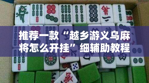 推荐一款“越乡游义乌麻将怎么开挂”细辅助教程分享