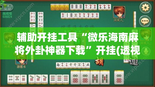 辅助开挂工具“微乐海南麻将外卦神器下载	”开挂(透视)最新辅助详细
