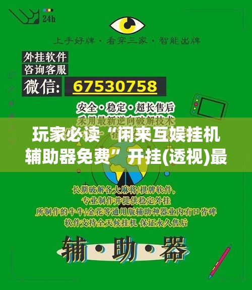 玩家必读“闲来互娱挂机辅助器免费”开挂(透视)最新辅助详细