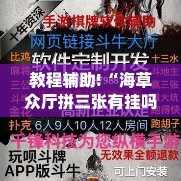 教程辅助!“海草众厅拼三张有挂吗”开挂(透视)辅助教程