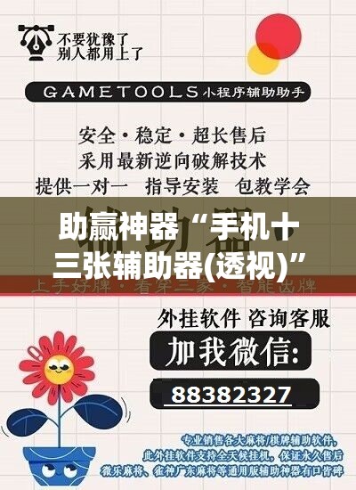 助赢神器“手机十三张辅助器(透视)	”开挂辅助脚本+详细开挂安装教程
