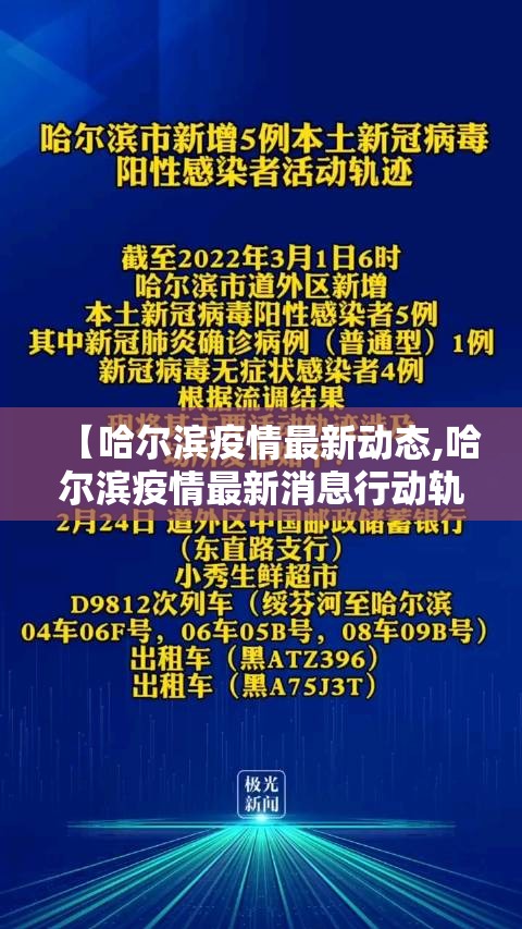 【哈尔滨疫情最新动态,哈尔滨疫情最新消息行动轨迹】