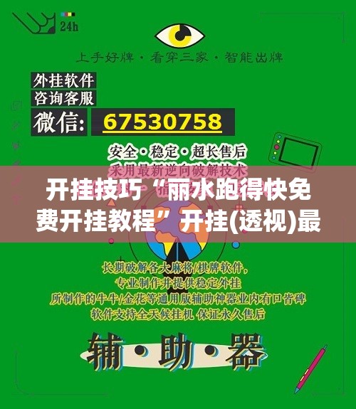 开挂技巧“丽水跑得快免费开挂教程”开挂(透视)最新辅助详细