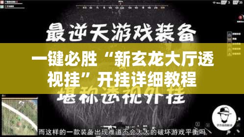 一键必胜“新玄龙大厅透视挂”开挂详细教程