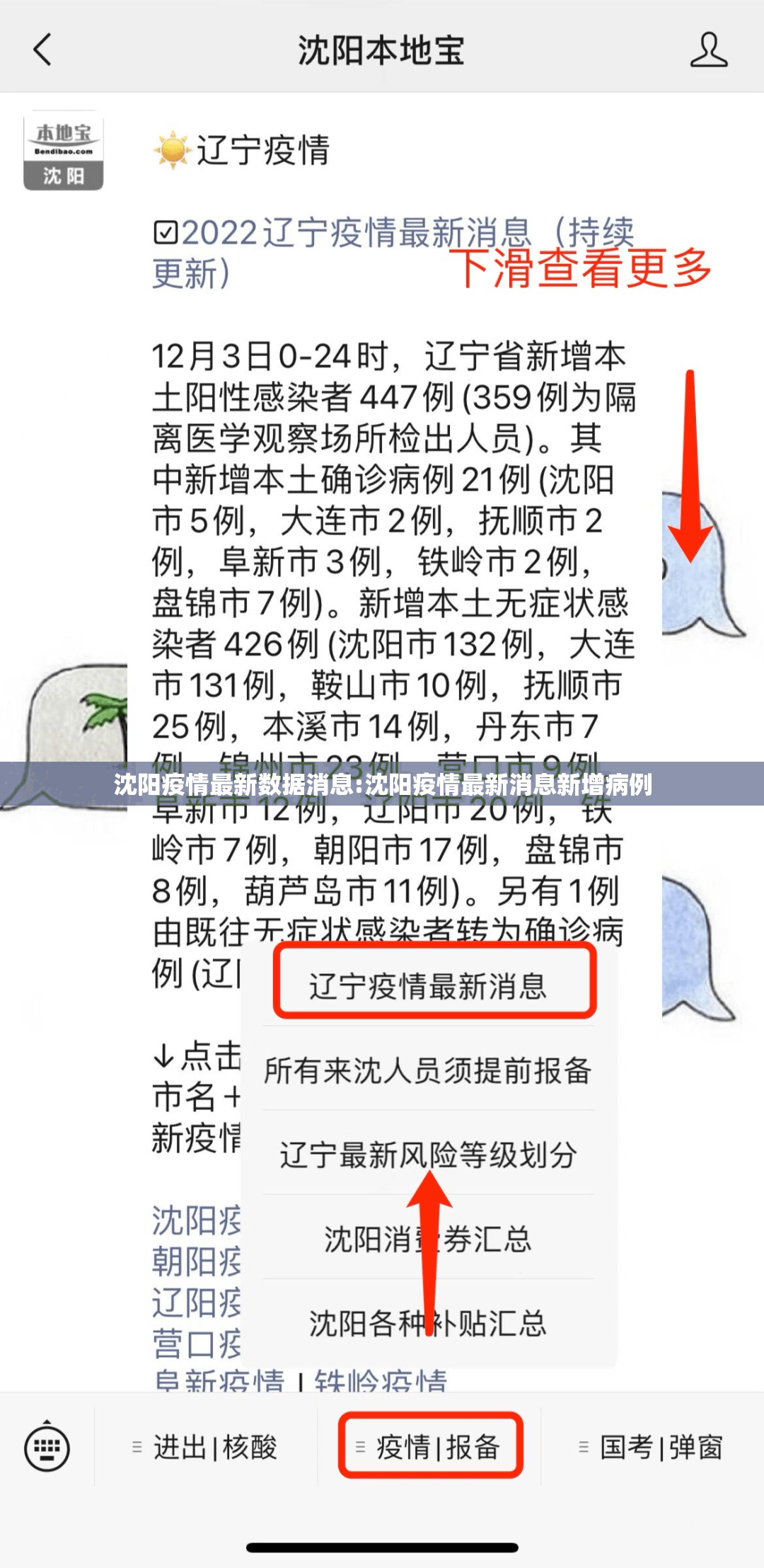 沈阳疫情最新数据消息:沈阳疫情最新消息新增病例