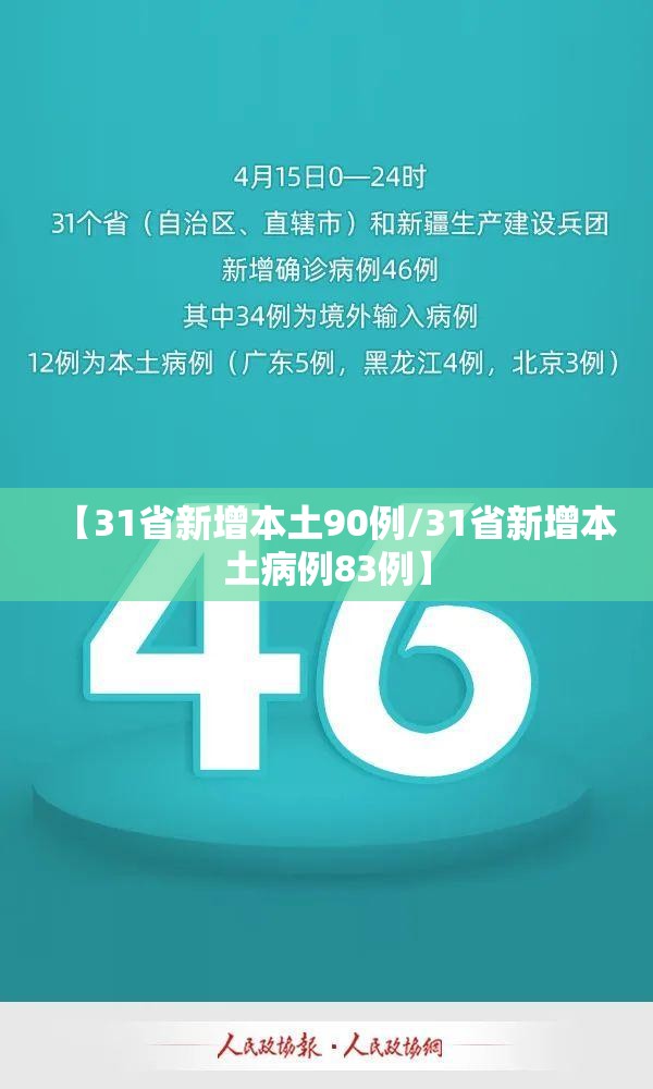 【31省新增本土90例/31省新增本土病例83例】 【31省新增本土90例/31省新增本土病例83例】