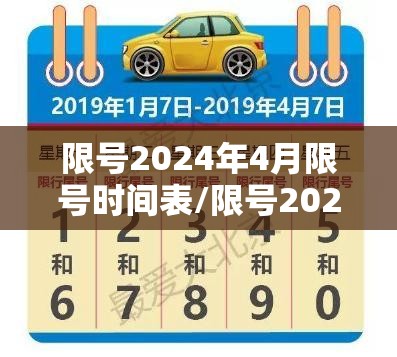 限号2024年4月限号时间表/限号20214月最新限号时间 限号2024年4月限号时间表/限号20214月最新限号时间