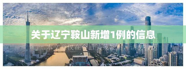 关于辽宁鞍山新增1例的信息