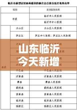 山东临沂今天新增病例/临沂新增4例 山东临沂今天新增病例/临沂新增4例