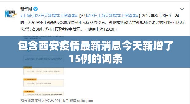 包含西安疫情最新消息今天新增了15例的词条 包含西安疫情最新消息今天新增了15例的词条