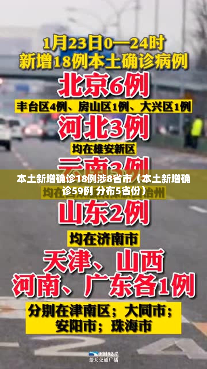 本土新增确诊18例涉8省市(本土新增确诊59例 分布5省份) 本土新增确诊18例涉8省市(本土新增确诊59例 分布5省份)