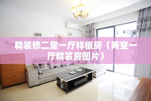 精装修二室一厅样板房(两室一厅精装房图片) 精装修二室一厅样板房(两室一厅精装房图片)