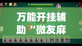 万能开挂辅助“微友麻将到底有没有挂”(透视)其实确实有挂