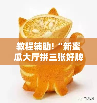 教程辅助!“新蜜瓜大厅拼三张好牌有什么规律”细辅助教程分享