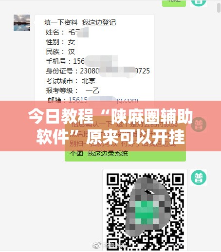 今日教程“陕麻圈辅助软件	”原来可以开挂