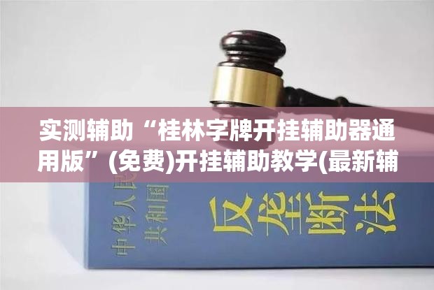 实测辅助“桂林字牌开挂辅助器通用版	”(免费)开挂辅助教学(最新辅助开挂教程)