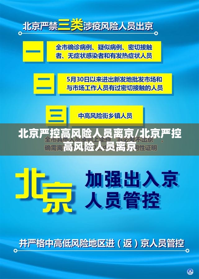 北京严控高风险人员离京/北京严控高风险人员离京