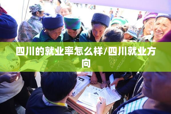 四川的就业率怎么样/四川就业方向