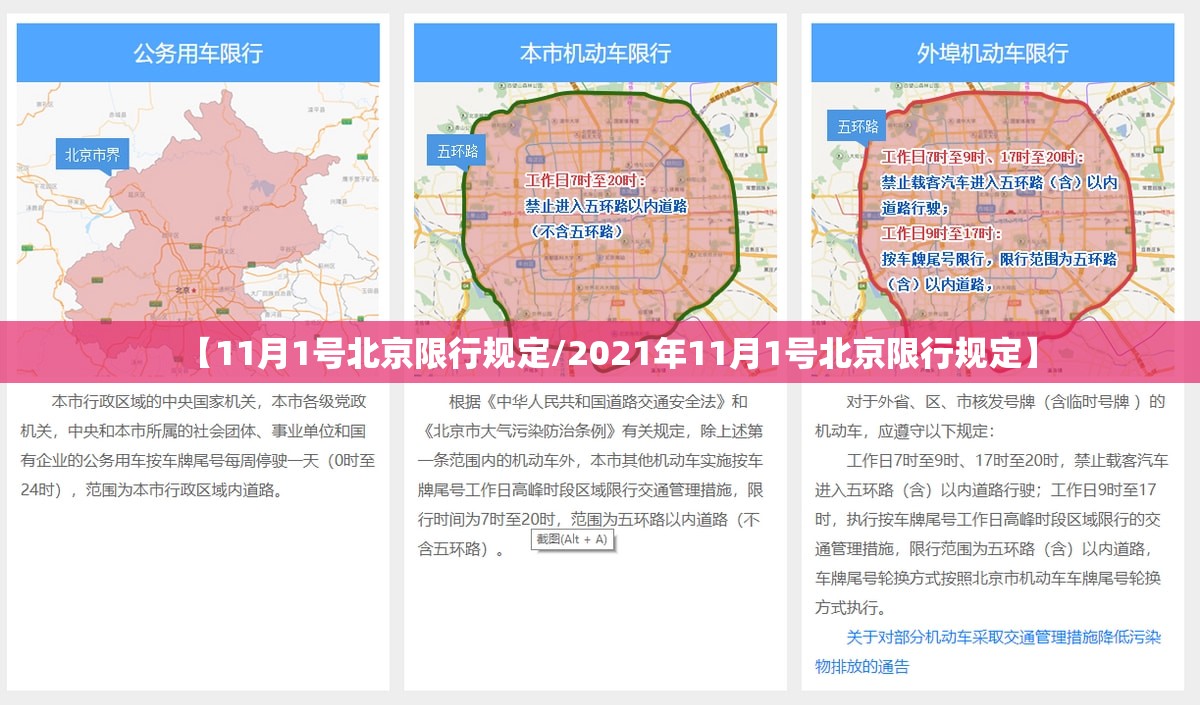 【11月1号北京限行规定/2021年11月1号北京限行规定】