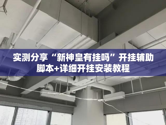 实测分享“新神皇有挂吗	”开挂辅助脚本+详细开挂安装教程