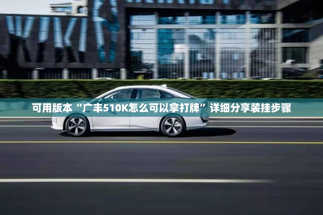 可用版本“广丰510K怎么可以拿打牌”详细分享装挂步骤