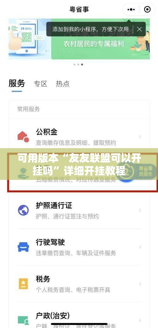 可用版本“友友联盟可以开挂吗”详细开挂教程
