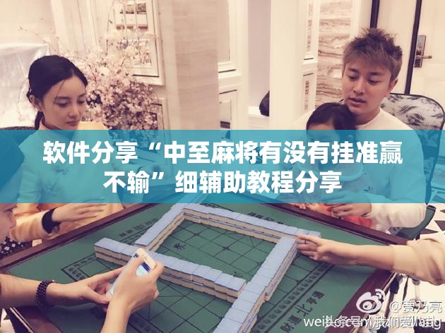 软件分享“中至麻将有没有挂准赢不输”细辅助教程分享