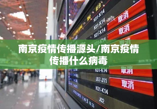 南京疫情传播源头/南京疫情传播什么病毒