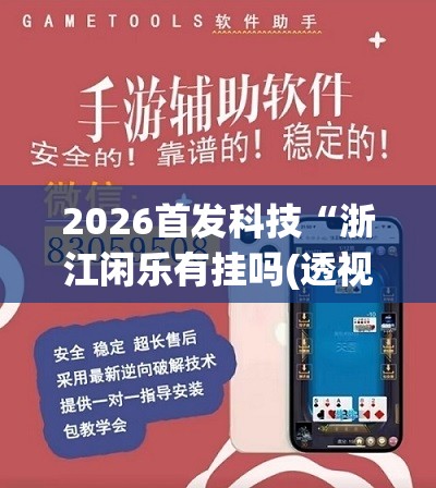 2026首发科技“浙江闲乐有挂吗(透视)”开挂辅助脚本+详细开挂安装教程