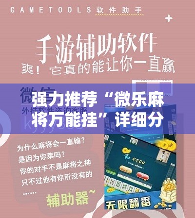 强力推荐“微乐麻将万能挂	”详细分享装挂步骤