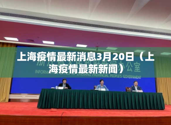 上海疫情最新消息3月20日（上海疫情最新新闻）