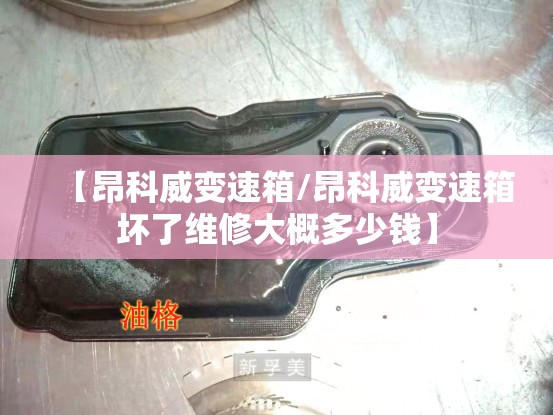 【昂科威变速箱/昂科威变速箱坏了维修大概多少钱】