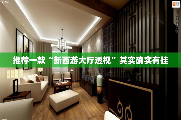 推荐一款“新西游大厅透视”其实确实有挂