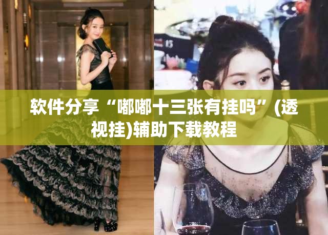 软件分享“嘟嘟十三张有挂吗”(透视挂)辅助下载教程