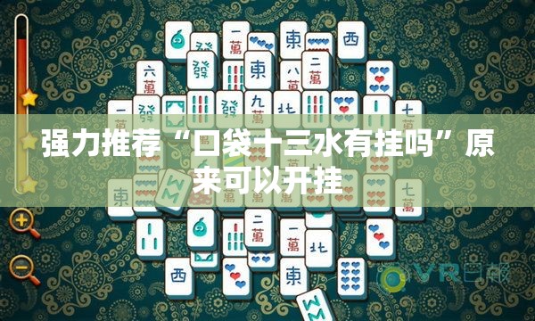 强力推荐“口袋十三水有挂吗”原来可以开挂