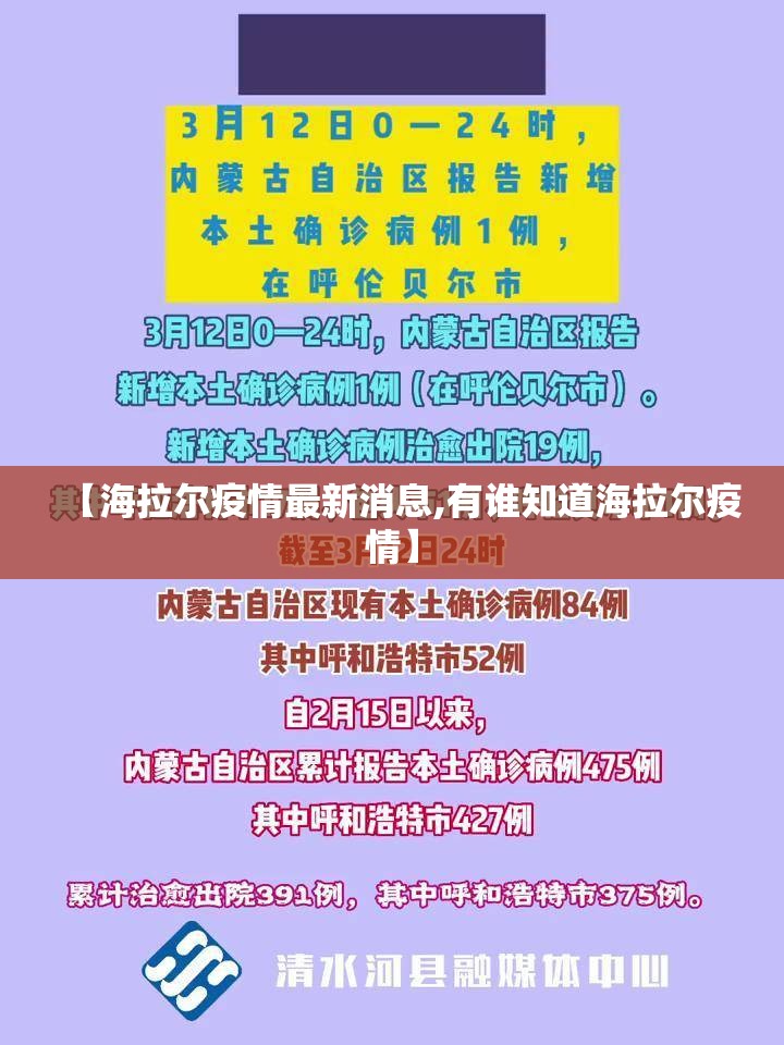 【海拉尔疫情最新消息,有谁知道海拉尔疫情】 【海拉尔疫情最新消息,有谁知道海拉尔疫情】