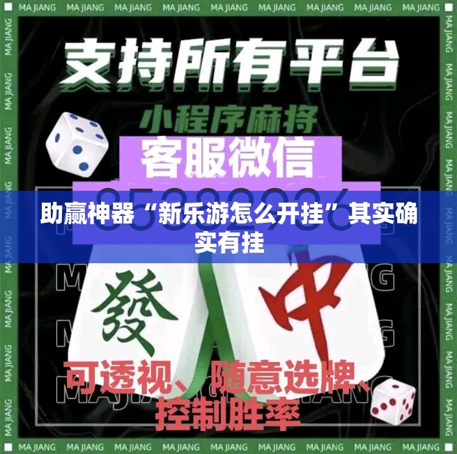 助赢神器“新乐游怎么开挂”其实确实有挂
