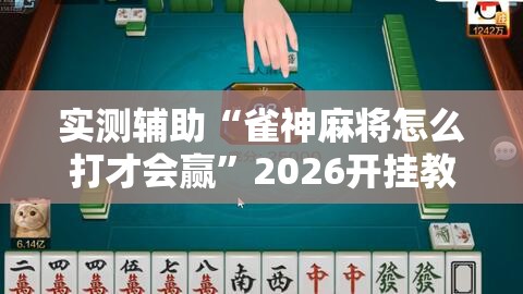 实测辅助“雀神麻将怎么打才会赢”2026开挂教程步骤