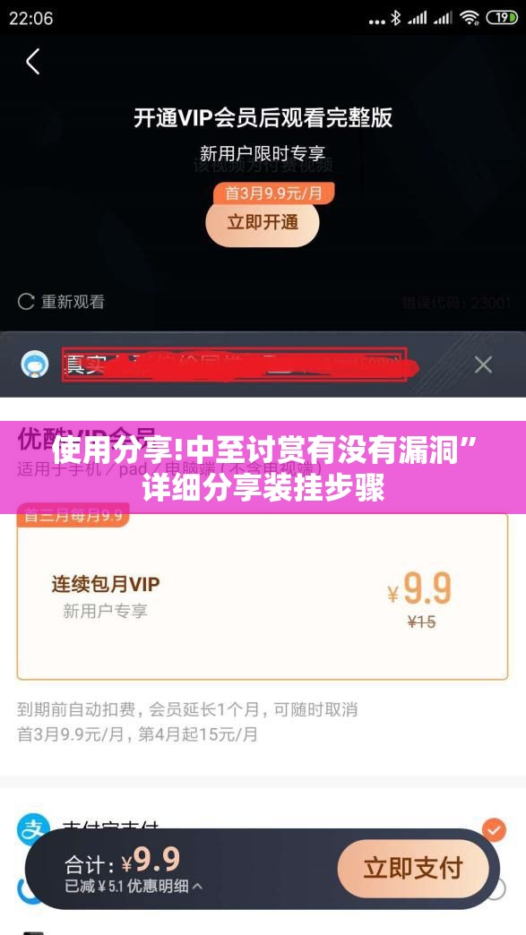 使用分享!中至讨赏有没有漏洞	”详细分享装挂步骤
