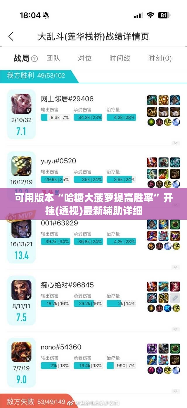 可用版本“哈糖大菠萝提高胜率	”开挂(透视)最新辅助详细