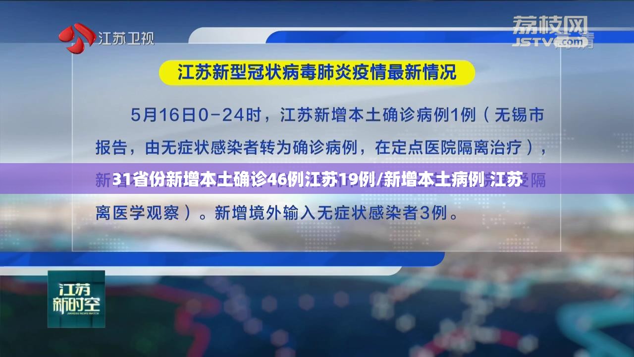 31省份新增本土确诊46例江苏19例/新增本土病例 江苏 31省份新增本土确诊46例江苏19例/新增本土病例 江苏