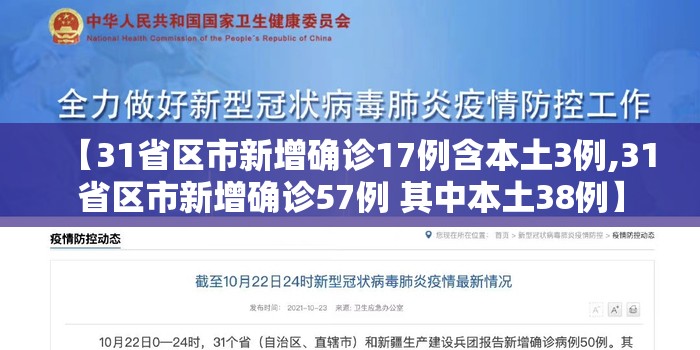 【31省区市新增确诊17例含本土3例,31省区市新增确诊57例 其中本土38例】 【31省区市新增确诊17例含本土3例,31省区市新增确诊57例 其中本土38例】