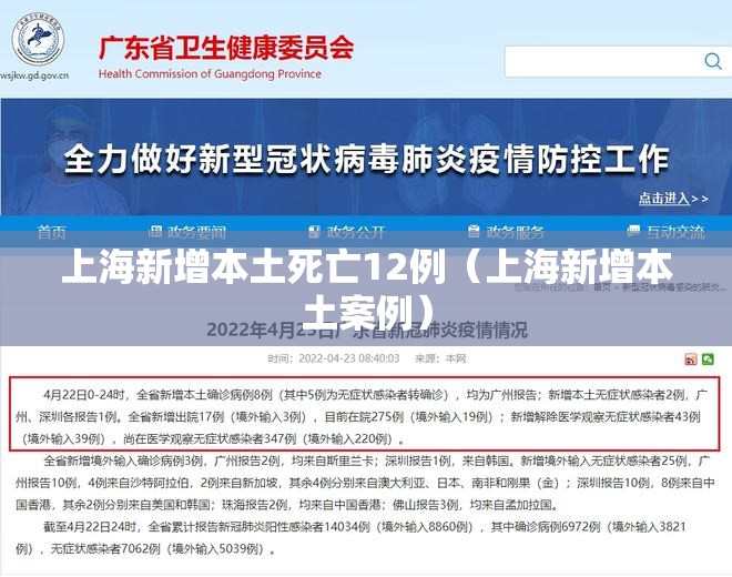 上海新增本土死亡12例(上海新增本土案例) 上海新增本土死亡12例(上海新增本土案例)