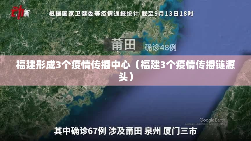 福建形成3个疫情传播中心(福建3个疫情传播链源头) 福建形成3个疫情传播中心(福建3个疫情传播链源头)
