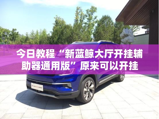今日教程“新蓝鲸大厅开挂辅助器通用版”原来可以开挂